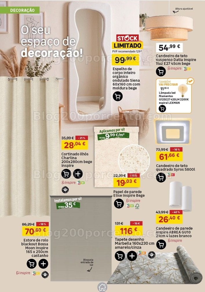 Antevisão Folheto LEROY MERLIN Madeira Promoções de 1 outubro a 10 novembro